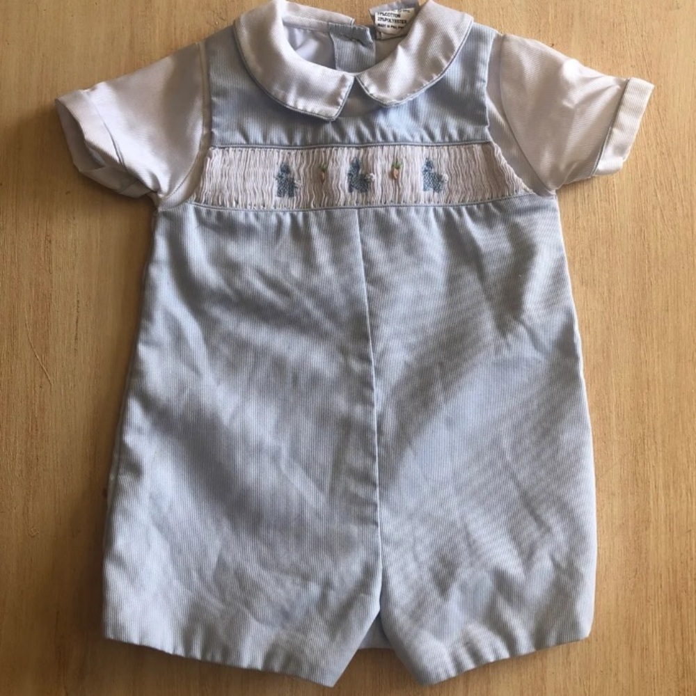 Smocked Easter Romper